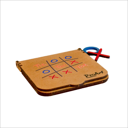 Tic Tac Toe - Selected Quality Wood Board, Durable Finish, Perfect Gift For Kids