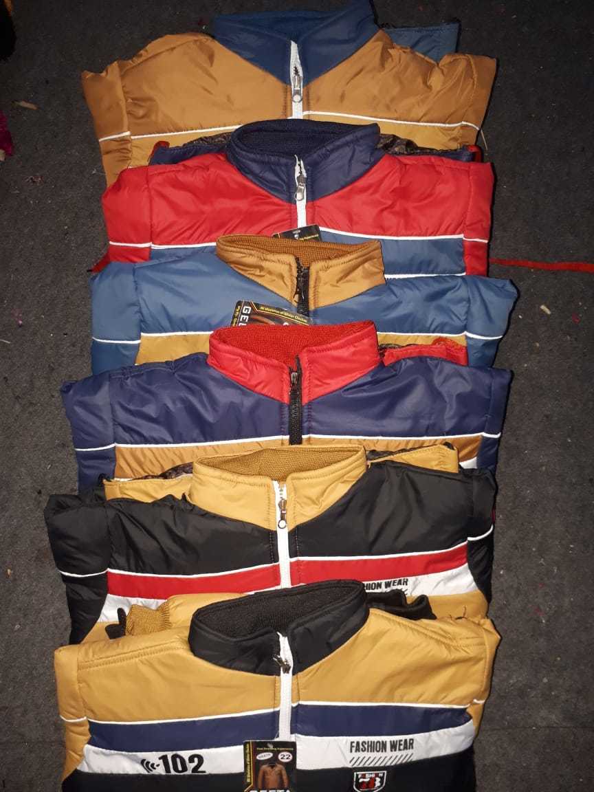 Kids Jacket - Xxs Red And Cream Full Sleeves | Stylish And Comfortable Boys Wear