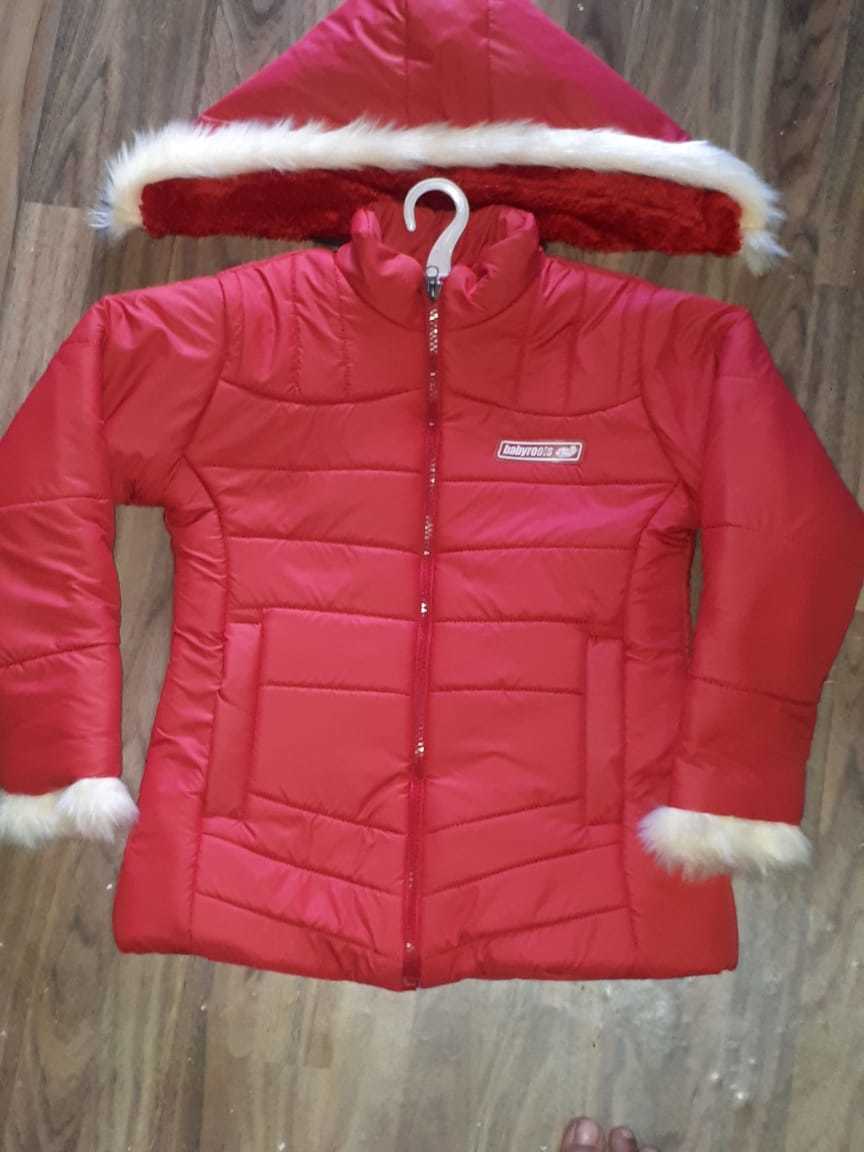 Kids Jacket - Xxs Red And Cream Full Sleeves | Stylish And Comfortable Boys Wear