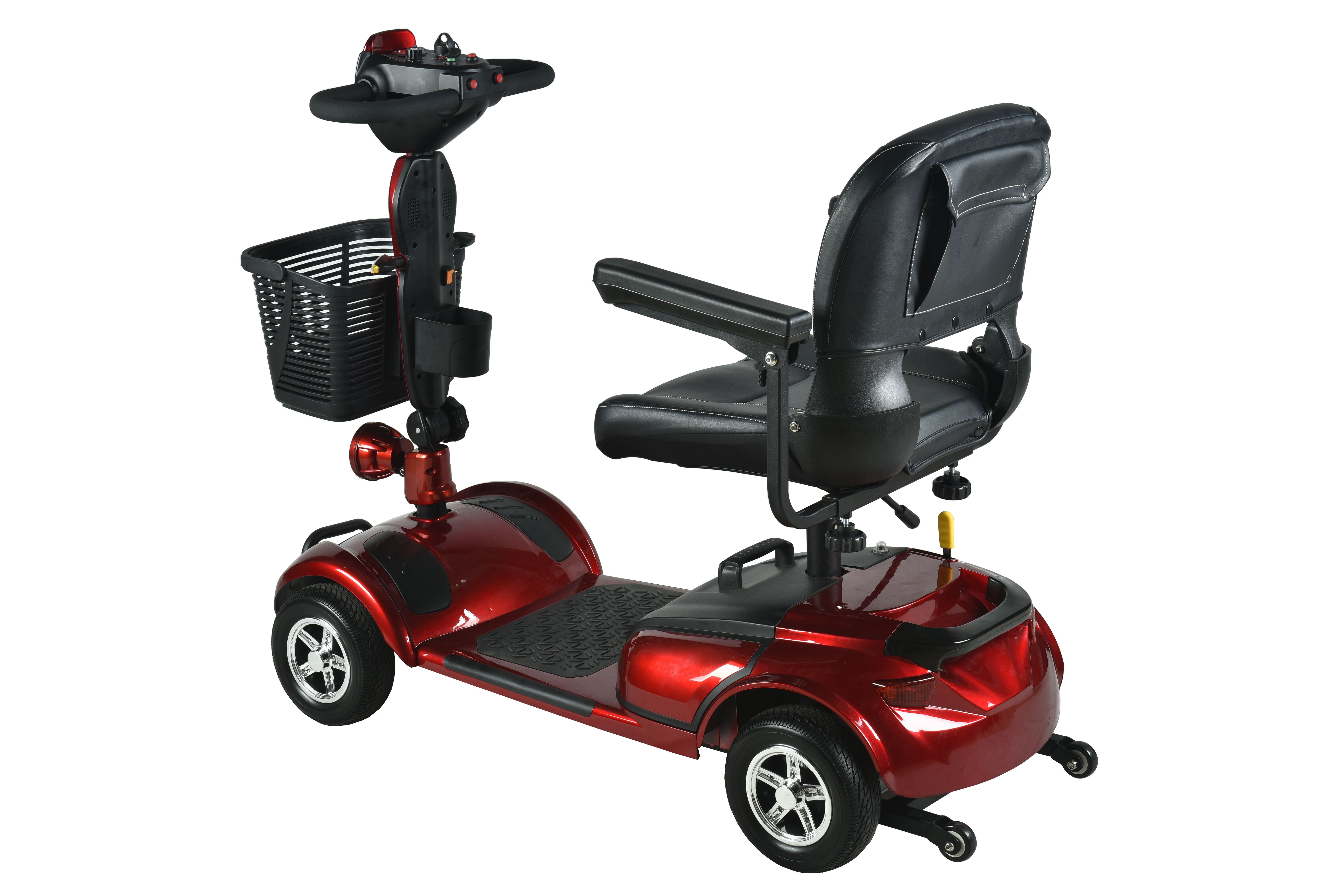 Red Mobility Scooter