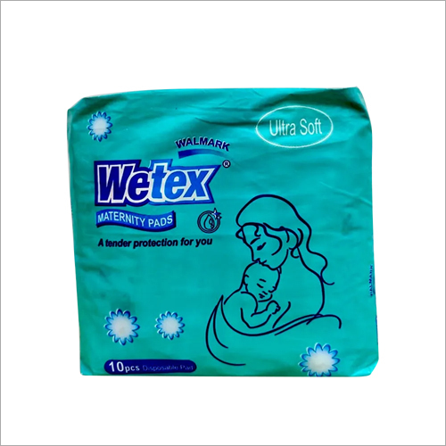 सफेद 10 पीसी मातृत्व पैड
