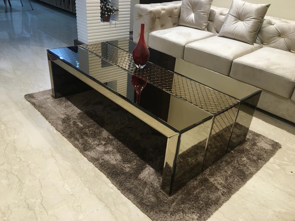 Polyester Finish Nest Of 3 Center Table