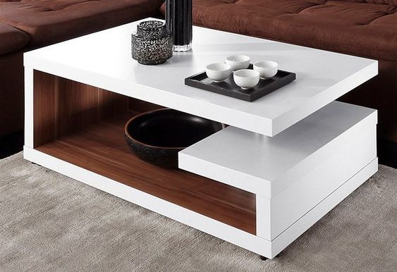 Polyester Finish Nest Of 3 Center Table
