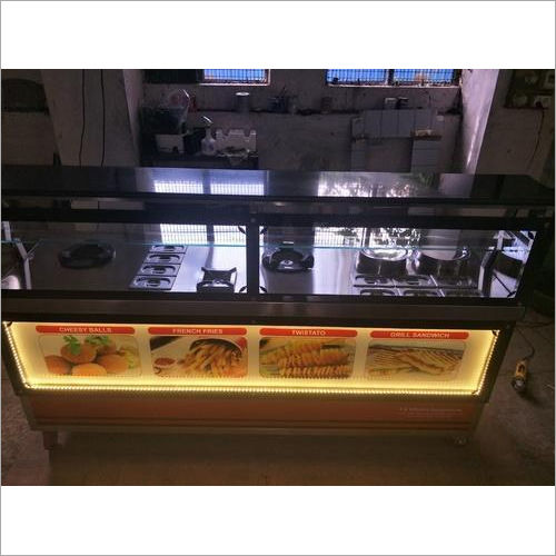 Chat Display Counter Design: As Per Customer Requirment