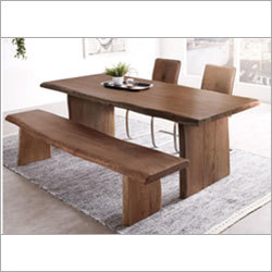 Block Live Edge Dining Table