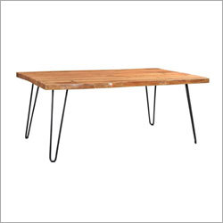 Live Edge Dining Table - Solid Oak or Acacia, 160x90x75 cm, Natural Wood Finish | Handcrafted Surface, Sturdy Steel Legs, Minimal Assembly Required