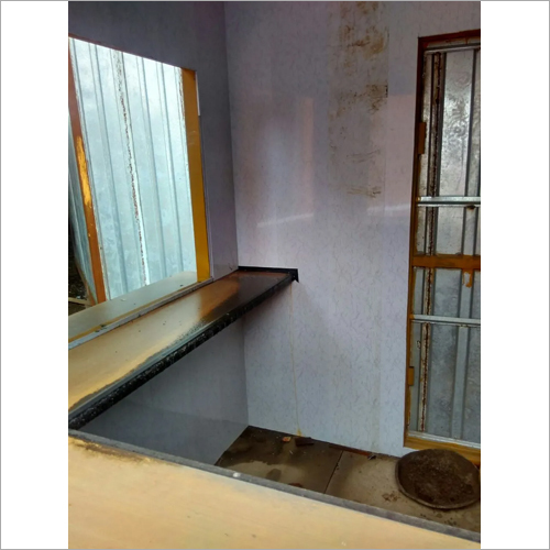 Portable Security Cabin - Steel Material, Customized Size, Pvc Door, Frp Roof | Multiple Use For Guard House, Office, Workshop, Fire Resistant, Portable Design