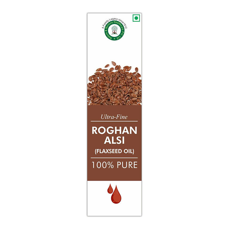 Ultra Fine Roghan Alsi 50 Ml (Flaxseed Oil)