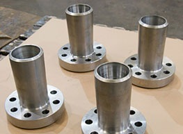 Long Weld Neck Flange - Stainless Steel & Duplex Steel, High Purity, Round Shape, Silver Color, Ansi Standard