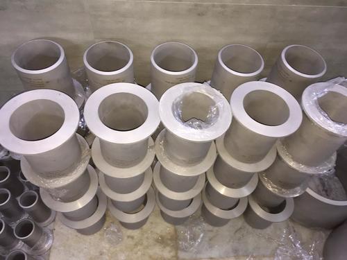 Stub Ends - Long/Short Lap Joint | Stainless Steel, Round Shape, Shot Blasted, Silver Finish, ANSI Standard