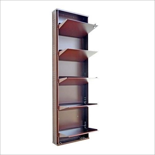 Metal 5 Shelve Wall Mount Shoe Rack