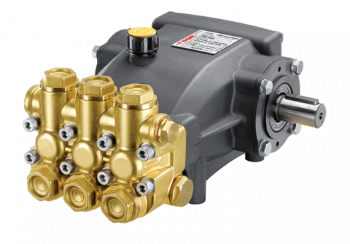 Hawk High Pressure Triplex Plunger Pump - Color: Blue