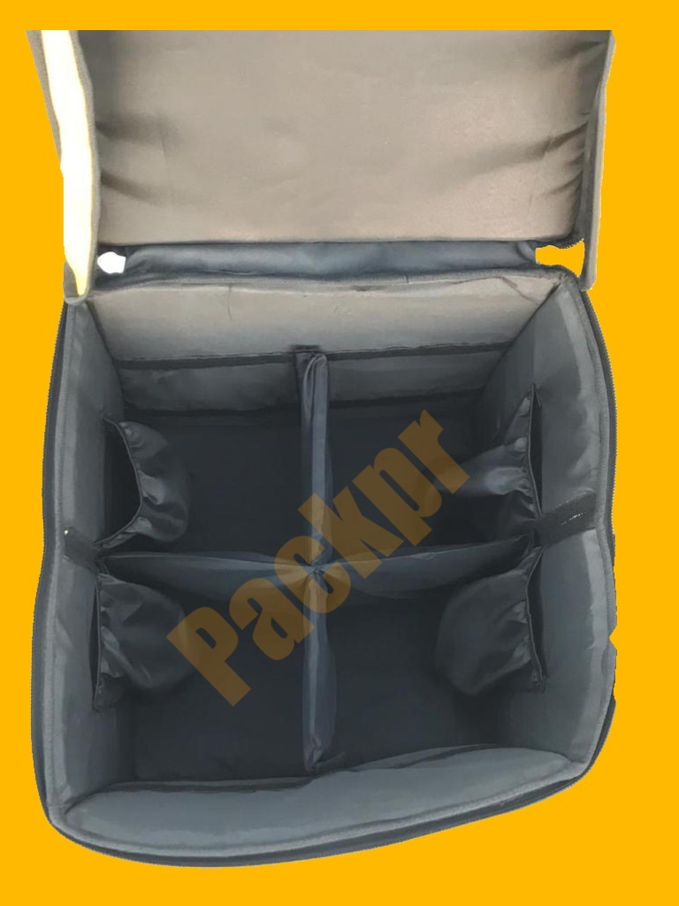 Food Delivery Bag Manufacturer - Color: Black