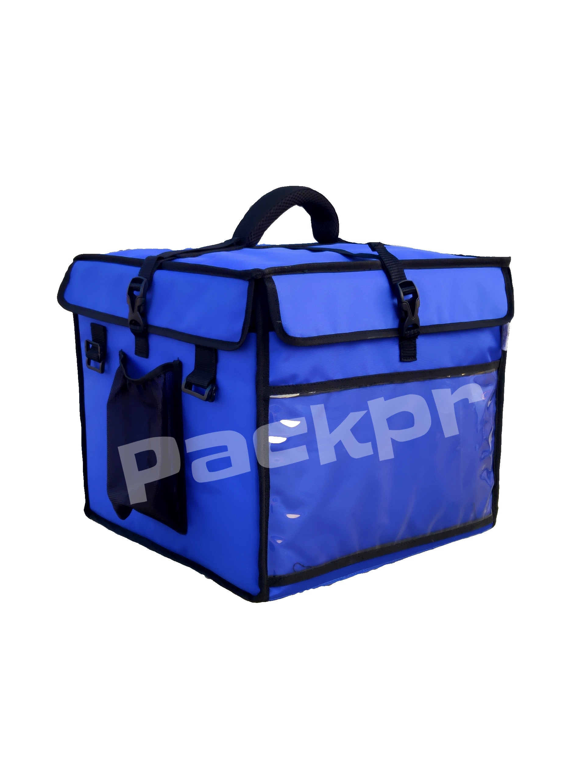 Black Glass Milk Bottle Delivery Bag