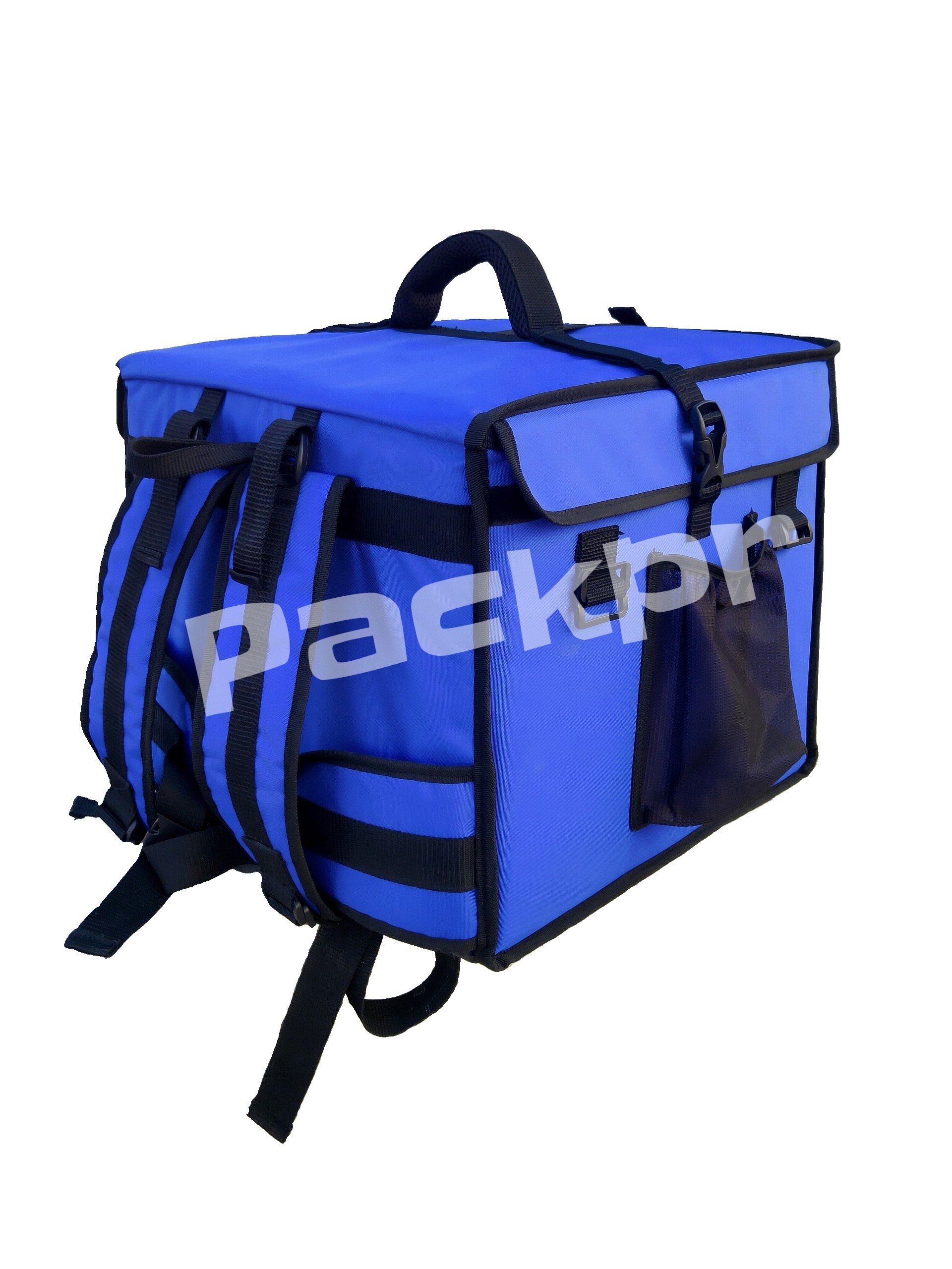Black Glass Milk Bottle Delivery Bag