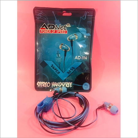 मोबाइल ईयरफोन 5 कलर मॉडल एडनेट HF-1114