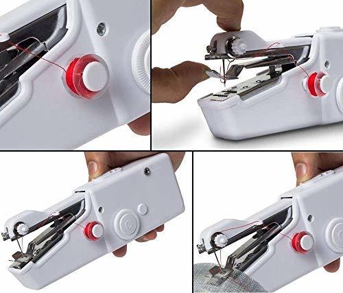 White Portable Sewing Machine
