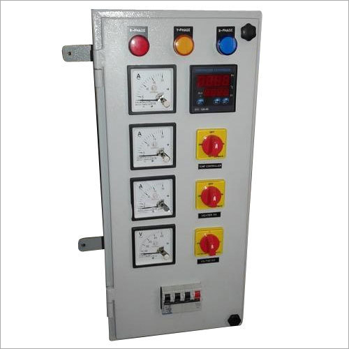 Three Phase Control Panel - Iron, Steel, 600x400x150mm | IP40 Rating, Wall Mounted, 415V, 100A
