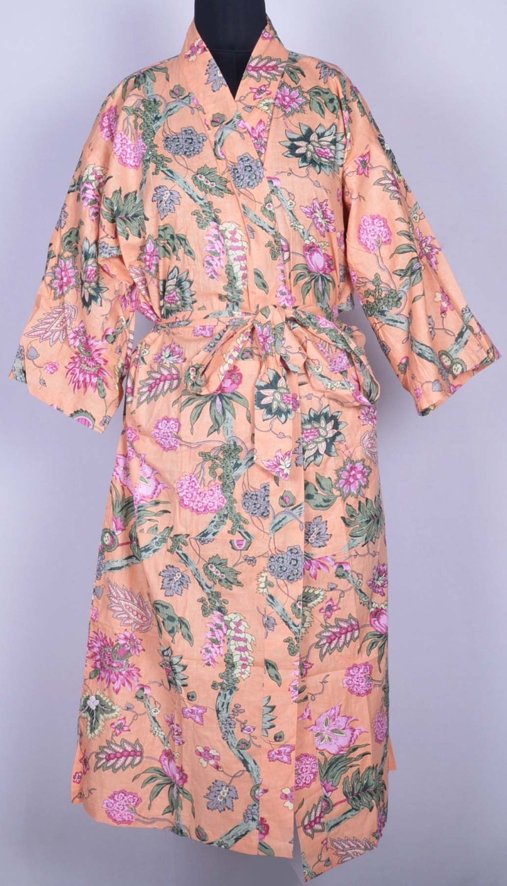 Multi Colour Floral Prints Free Size Beautiful Kimono