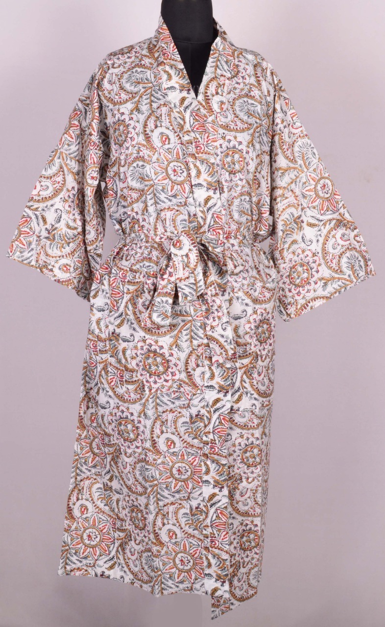 Multi Colour Floral Prints Free Size Beautiful Kimono