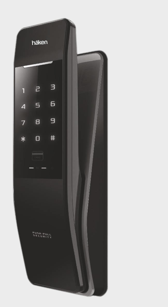 Digital Door Locks- Hdl-pp53 Gold Push Pull Lock