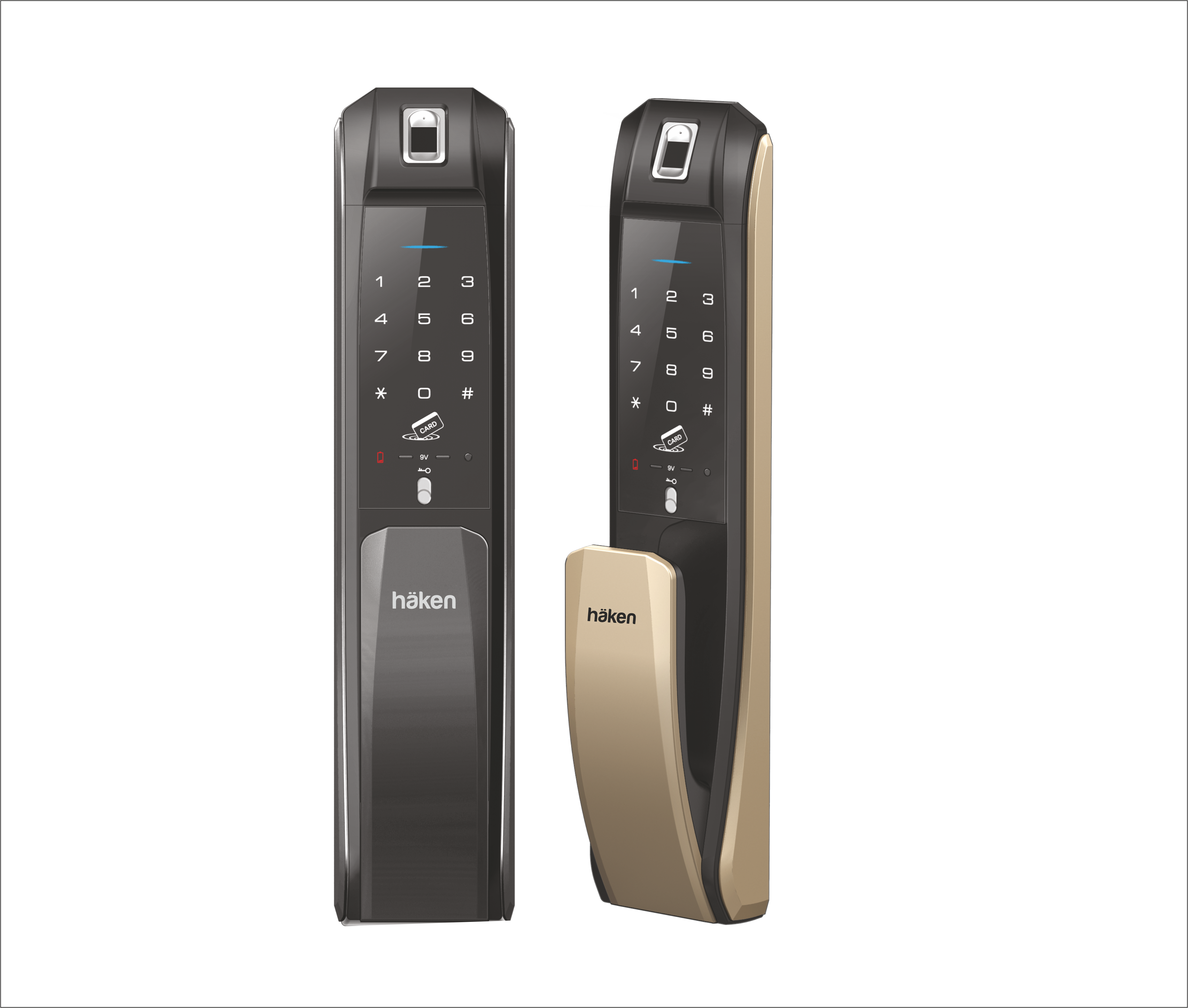 Haken Digital Door Locks Hdl-pp64 6 Way Pushpull Lock