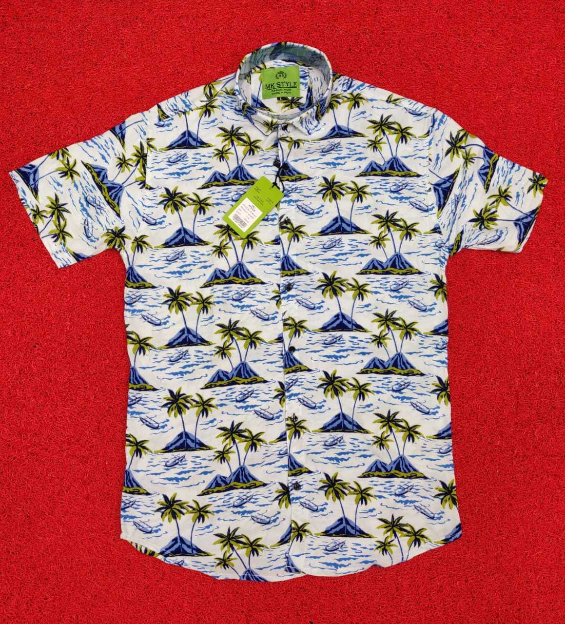 Rayon Shirts - Soft Quality Imported Rayon Fabric, Size Xl, L, M - Stylish Printed Patterns For Men's Fashion