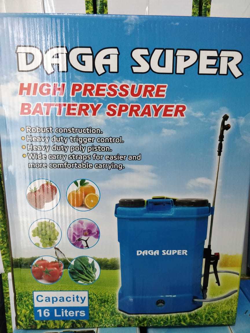 Battery Powered Knapsack Sprayer Capacity: 16 Ltr