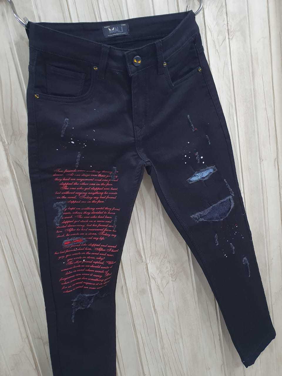 Black Narrow Fit Jeans