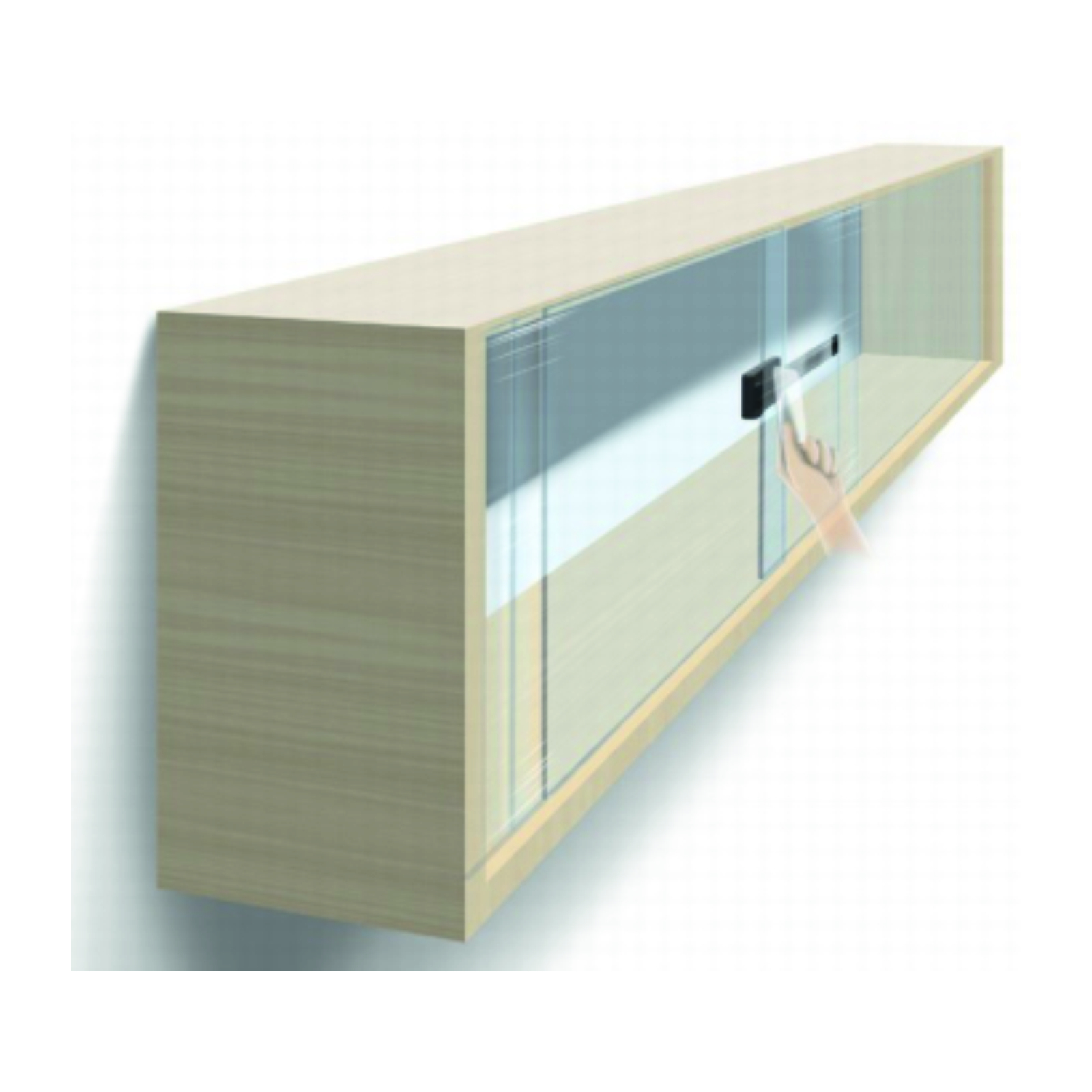 Digital Furniture Locks-sliding Door Invisible Rfid Lock