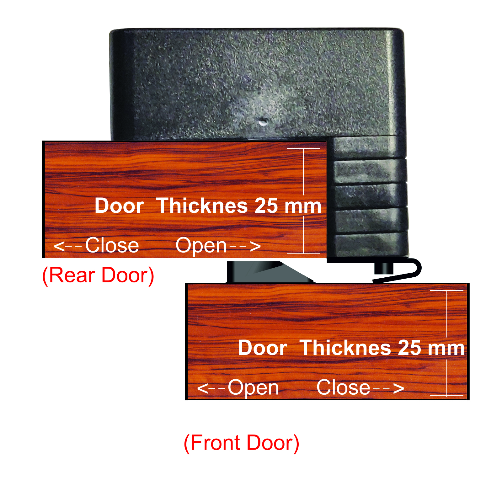Digital Furniture Locks-sliding Door Invisible Rfid Lock
