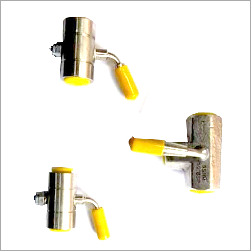 SS Syphon Cock - Stainless Steel 1/4 Inch, Silver Color, 2000 Psi Pressure, Grade 304, Seamless Durability, Adjustable Flow Rate