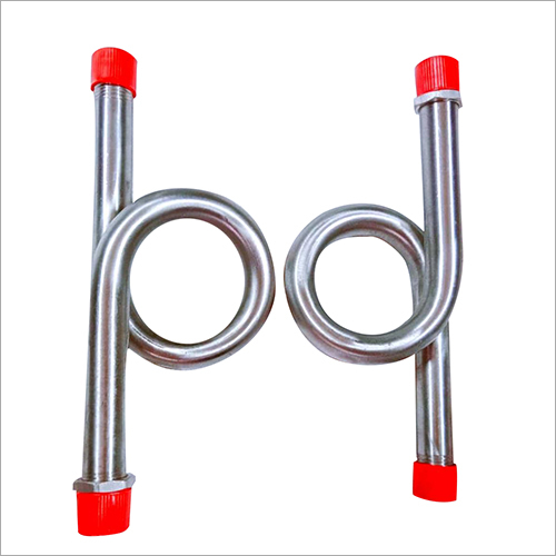 SS Syphon Q Type - Stainless Steel, 1/2 Inch | Grade 304, Silver Finish, Q Shape Design for Water Crossing Applications