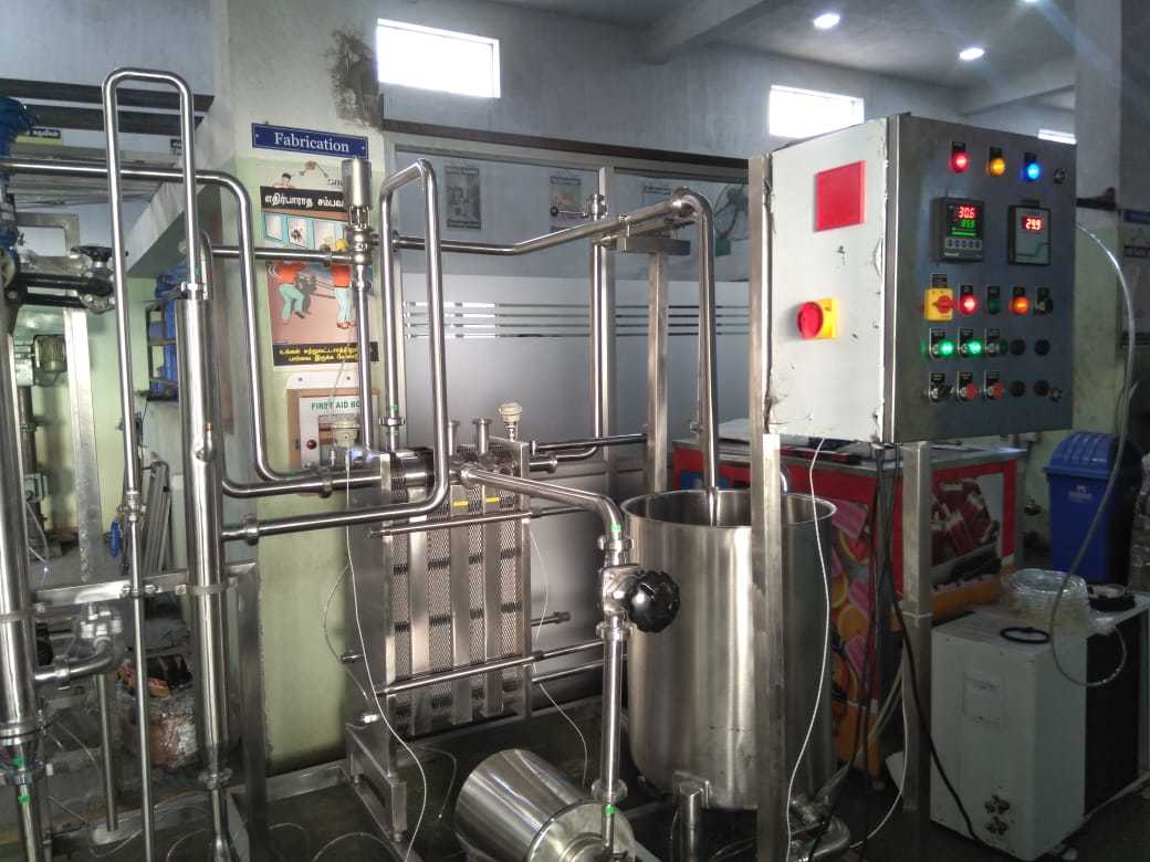 Cream Pasteurizer - Stainless Steel Design , Efficient Heat Distribution And Precision Temperature Control