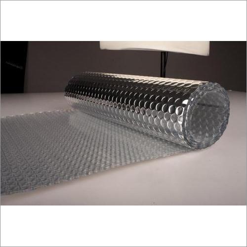 4 mm Single Layer Aluminium Air Bubble - 1.2m x 40m Size, Silver Color | 10-Year Warranty, Double-Sided Aluminum Foil Insulation Material