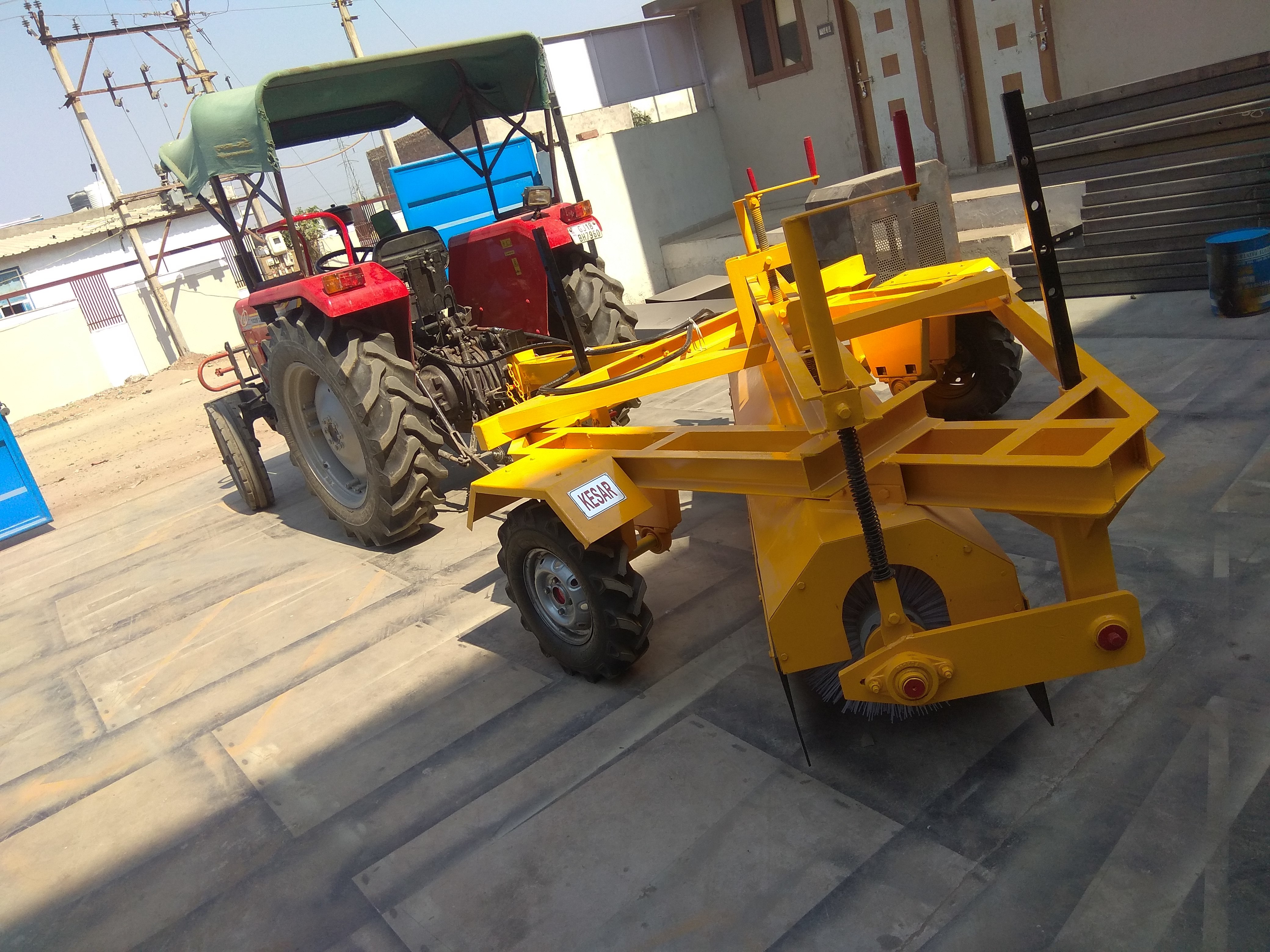 Metal Hydraulic Sweeping Machine