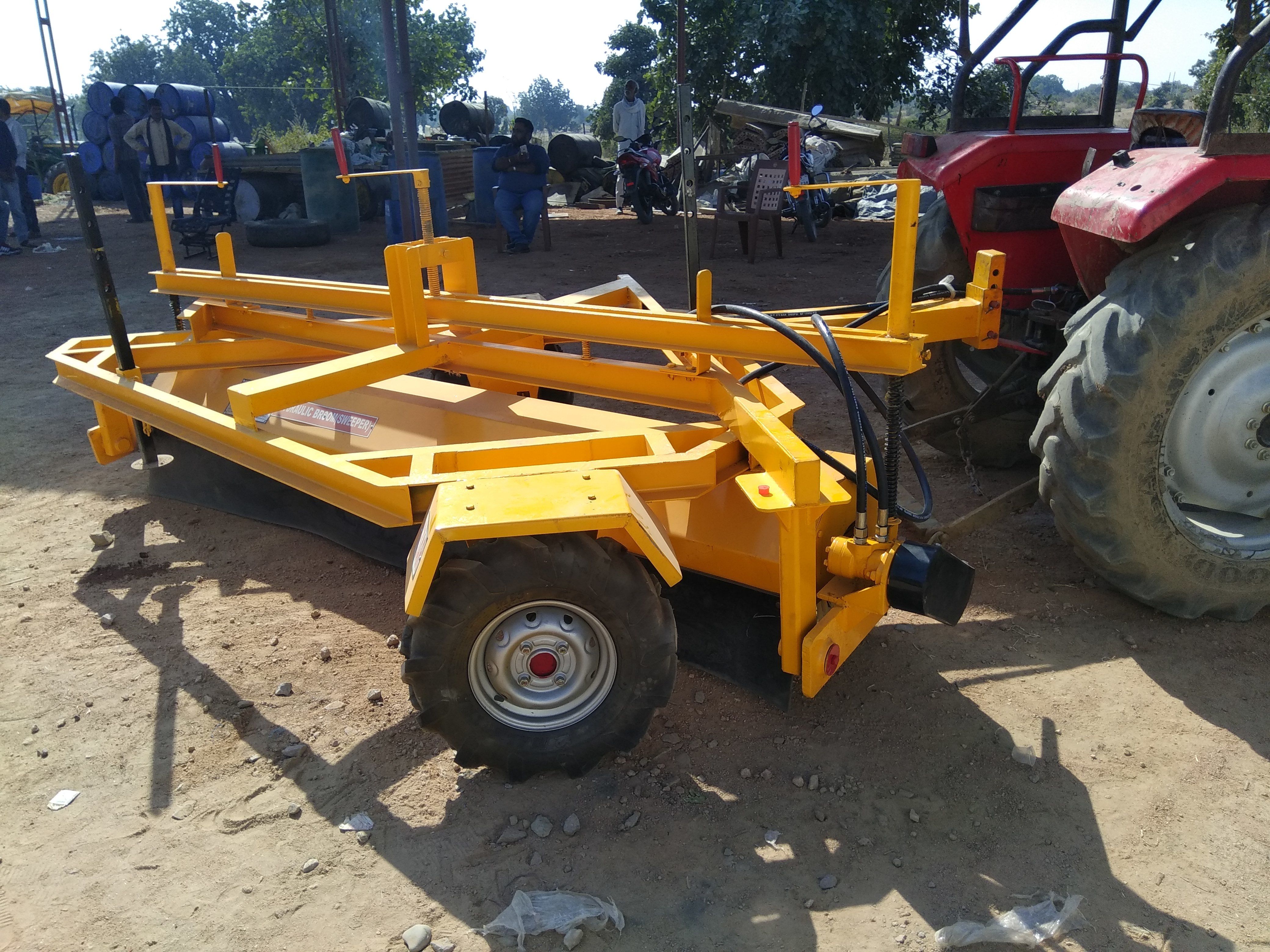 Metal Hydraulic Sweeping Machine