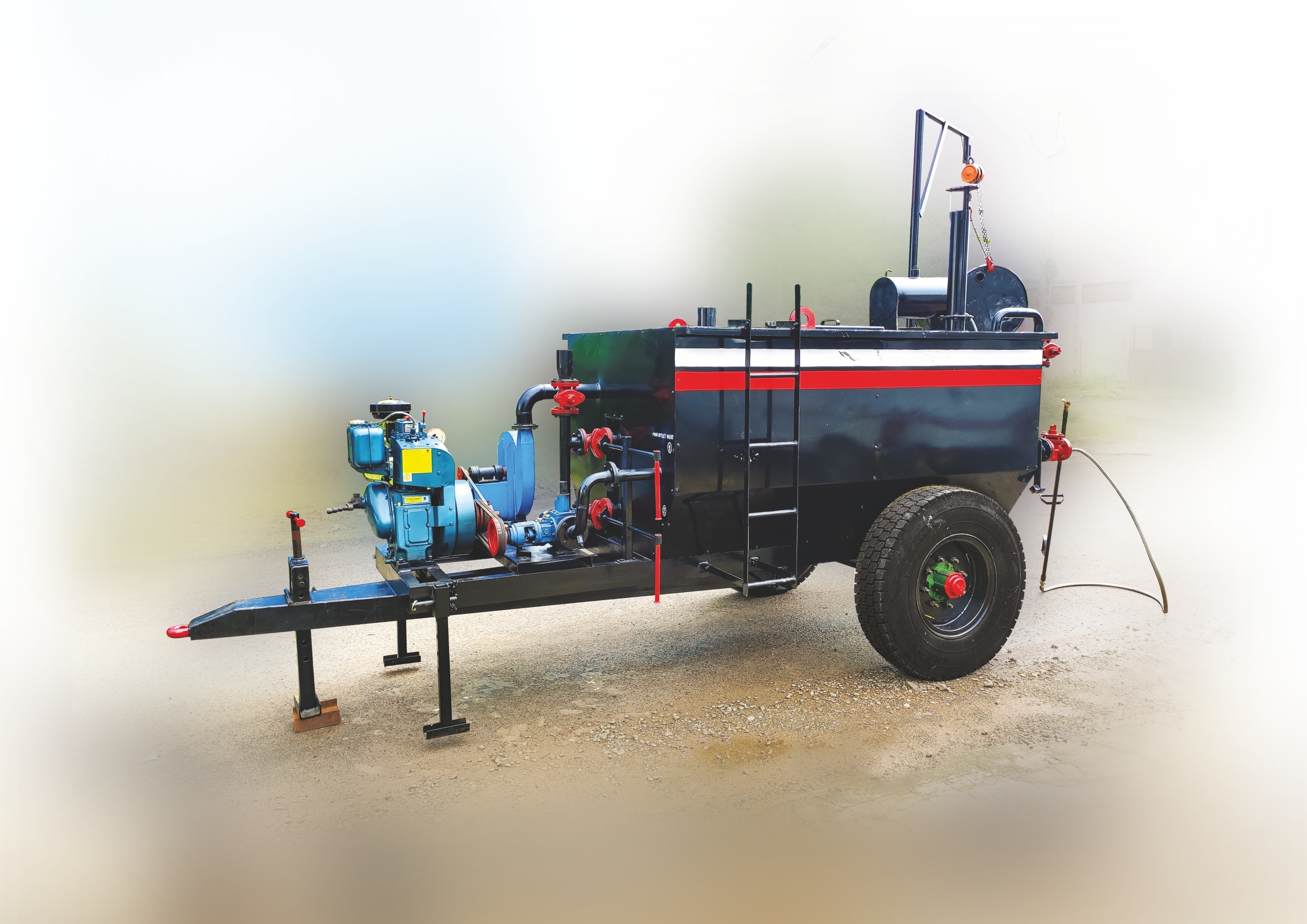 Semi-automatic Trolley Mounted Bitumen Sprayer
