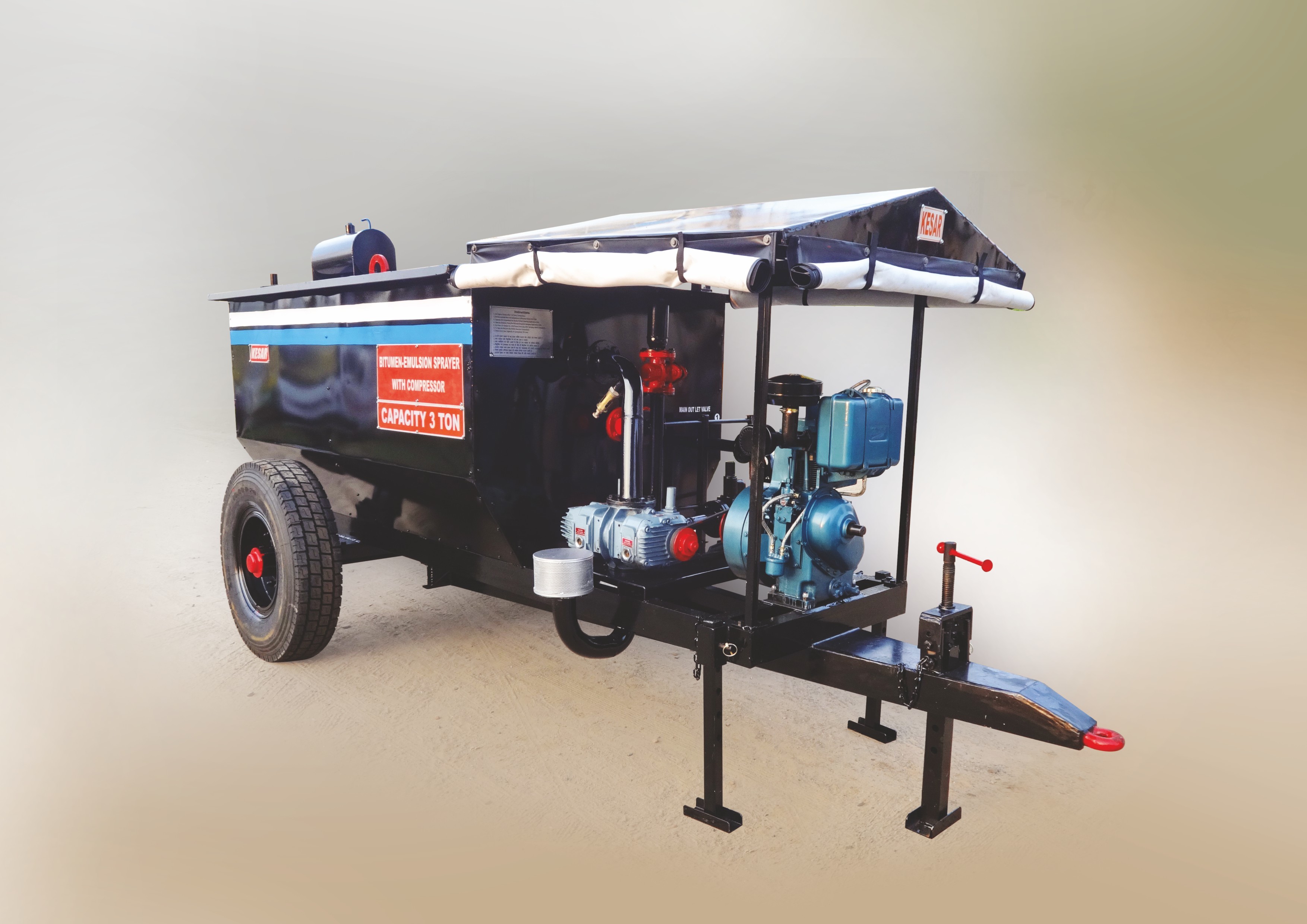 Semi-automatic Trolley Mounted Bitumen Sprayer