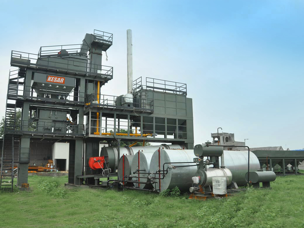 High Efficiency Mobile Asphalt Batch Plant