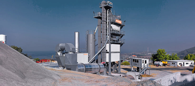 High Efficiency Mobile Asphalt Batch Plant