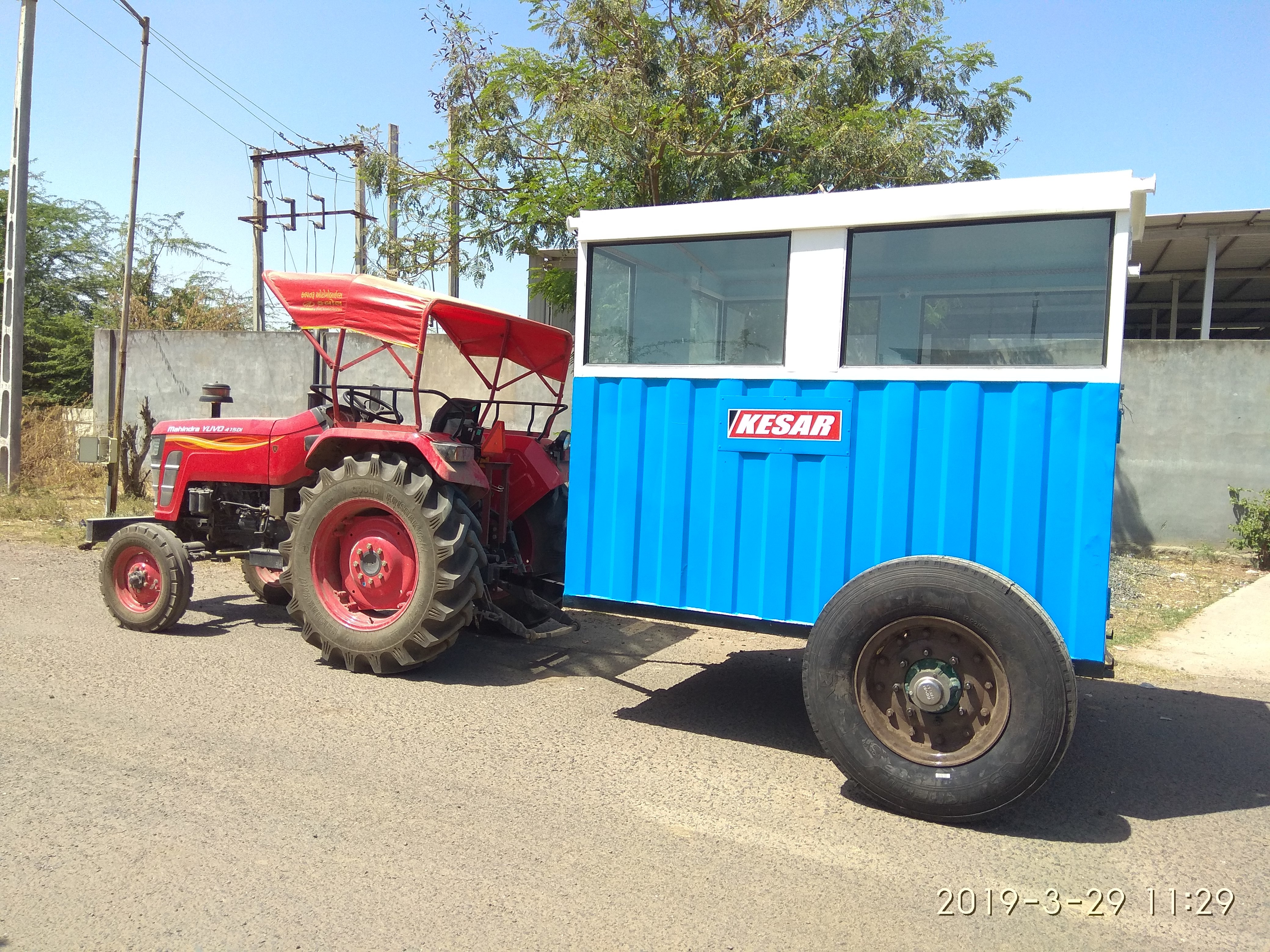Semi-automatic Mobile Hot Mix Plant