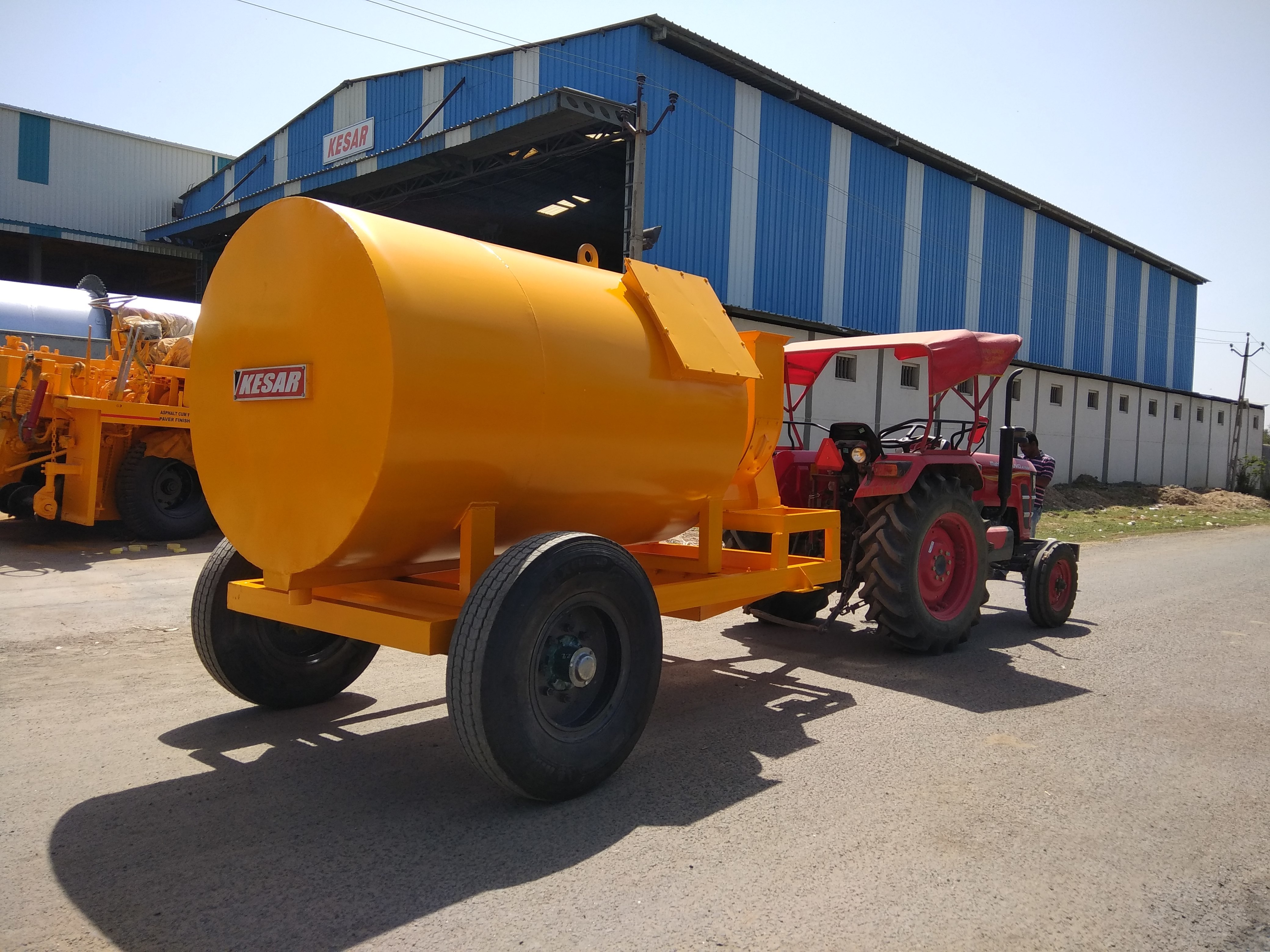 Semi-automatic Mobile Hot Mix Plant