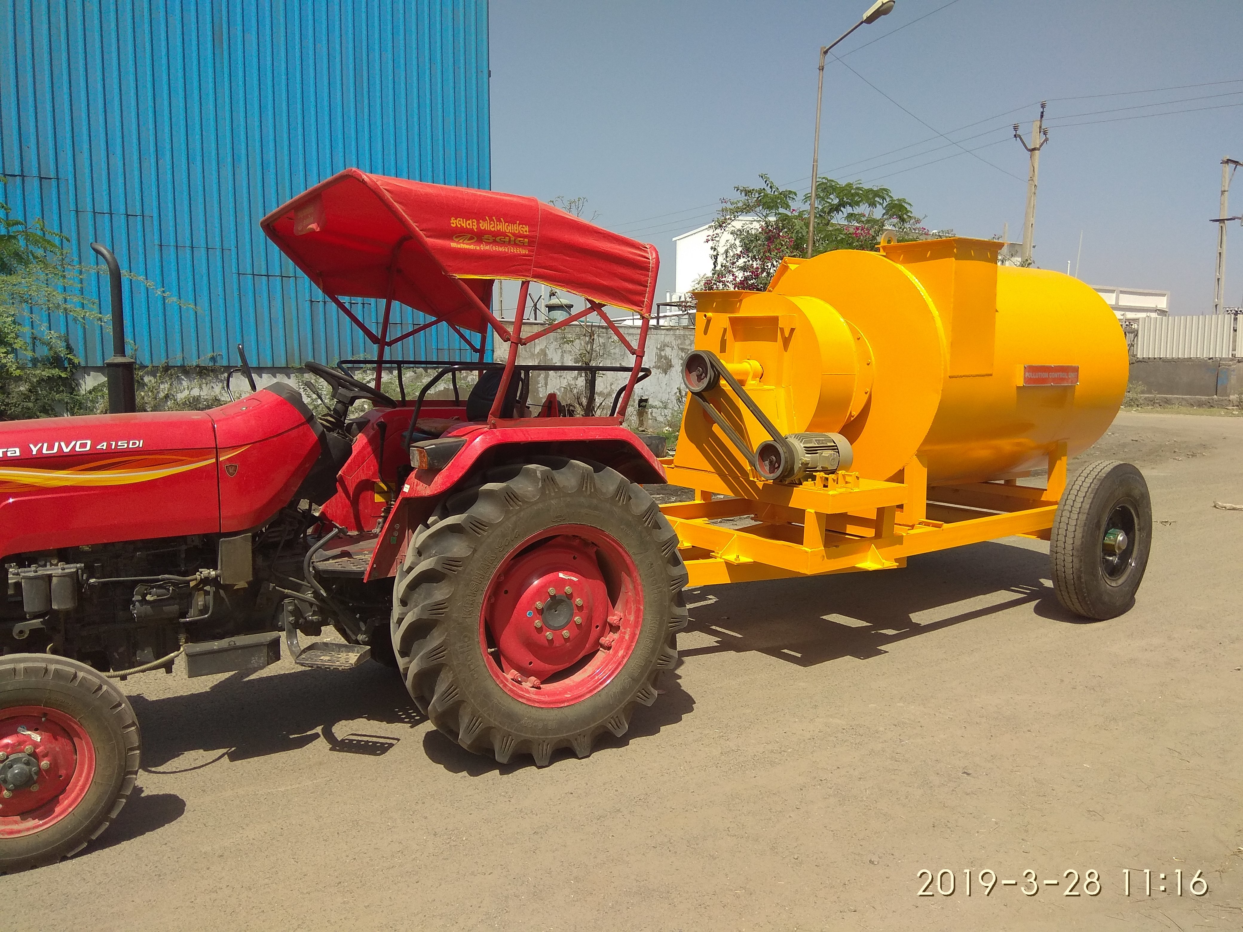 Semi-automatic Mobile Hot Mix Plant
