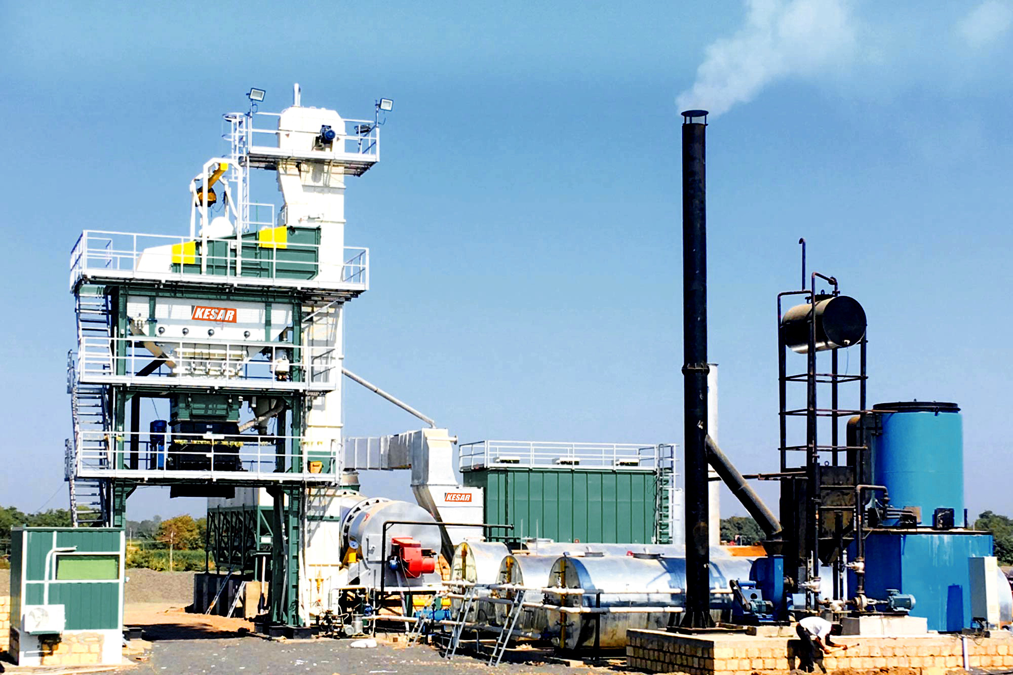 Batch Type Hot Mix Plant Warranty: 12 Months