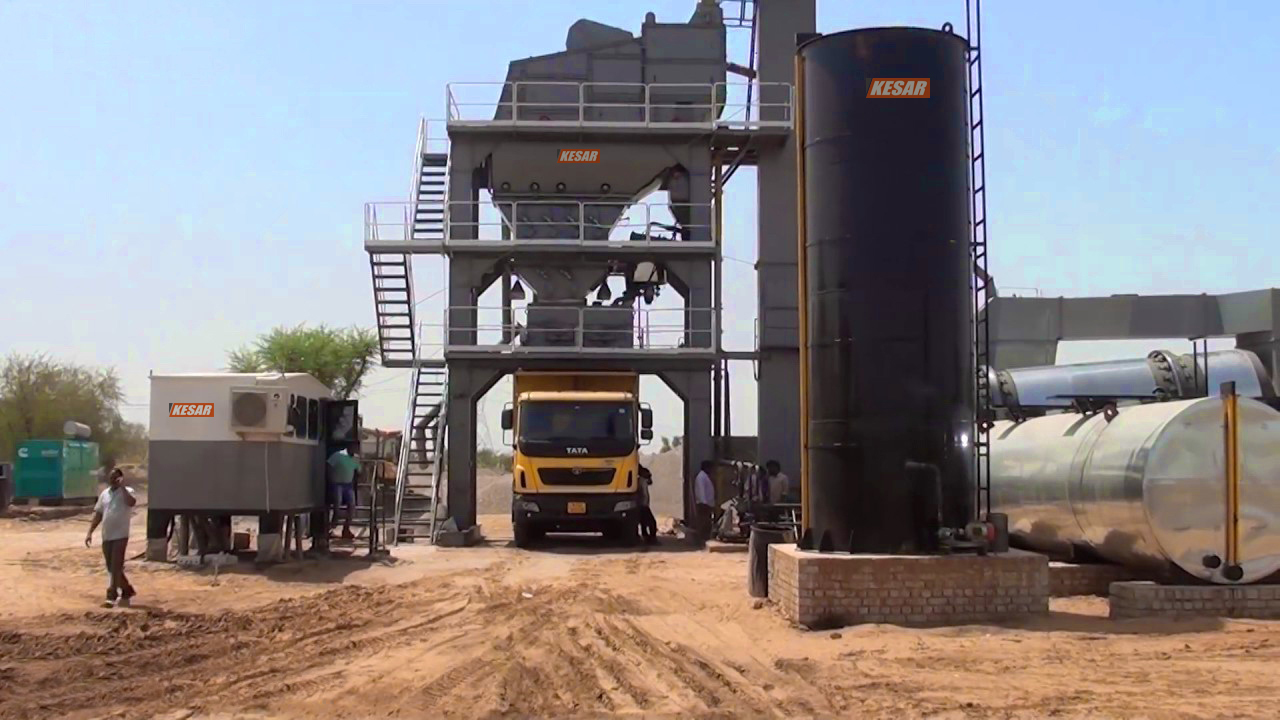 Automatic Asphalt Batch Hot Mix Plant