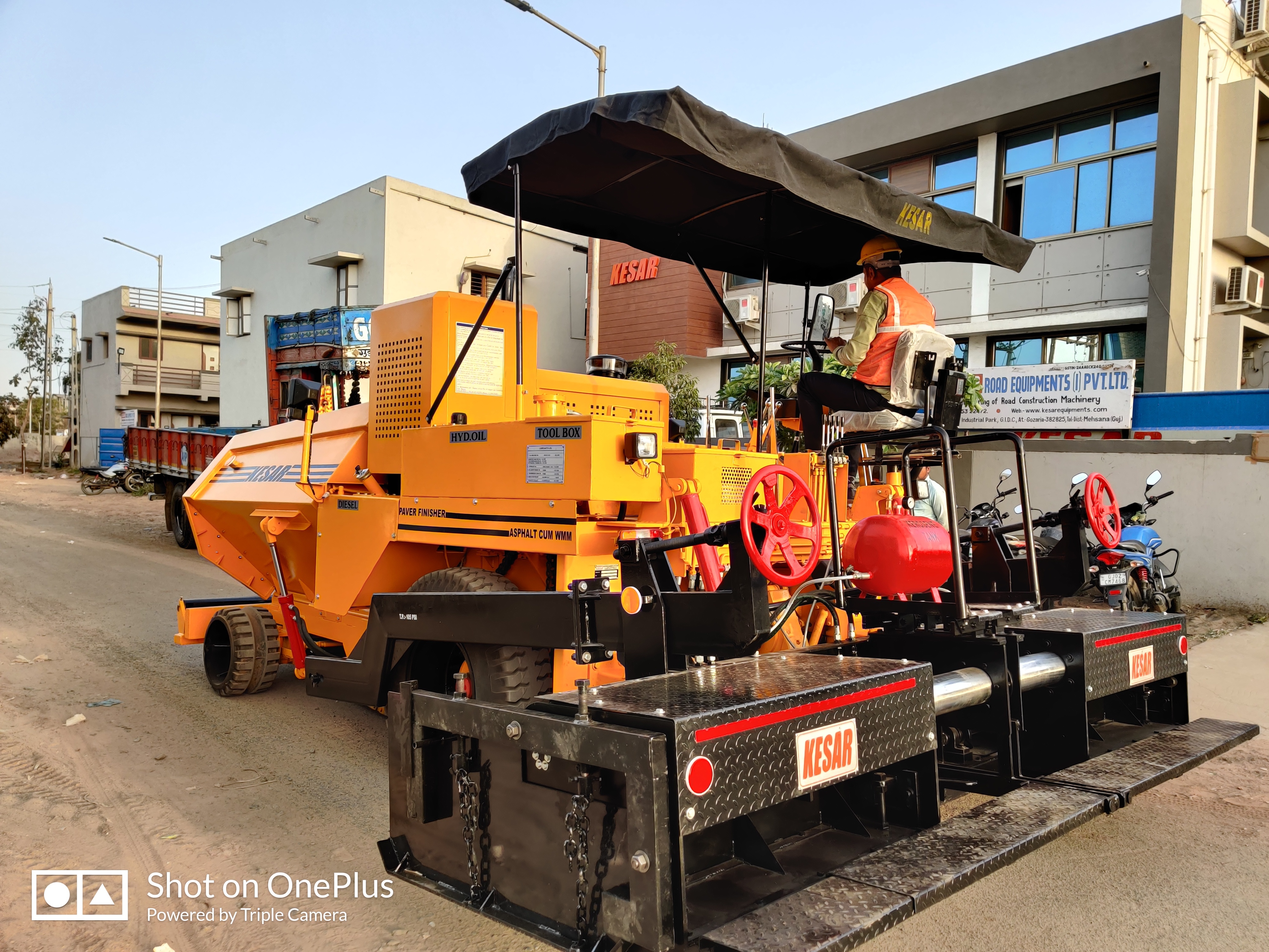 Manual Hydrostatic Sensor Paver