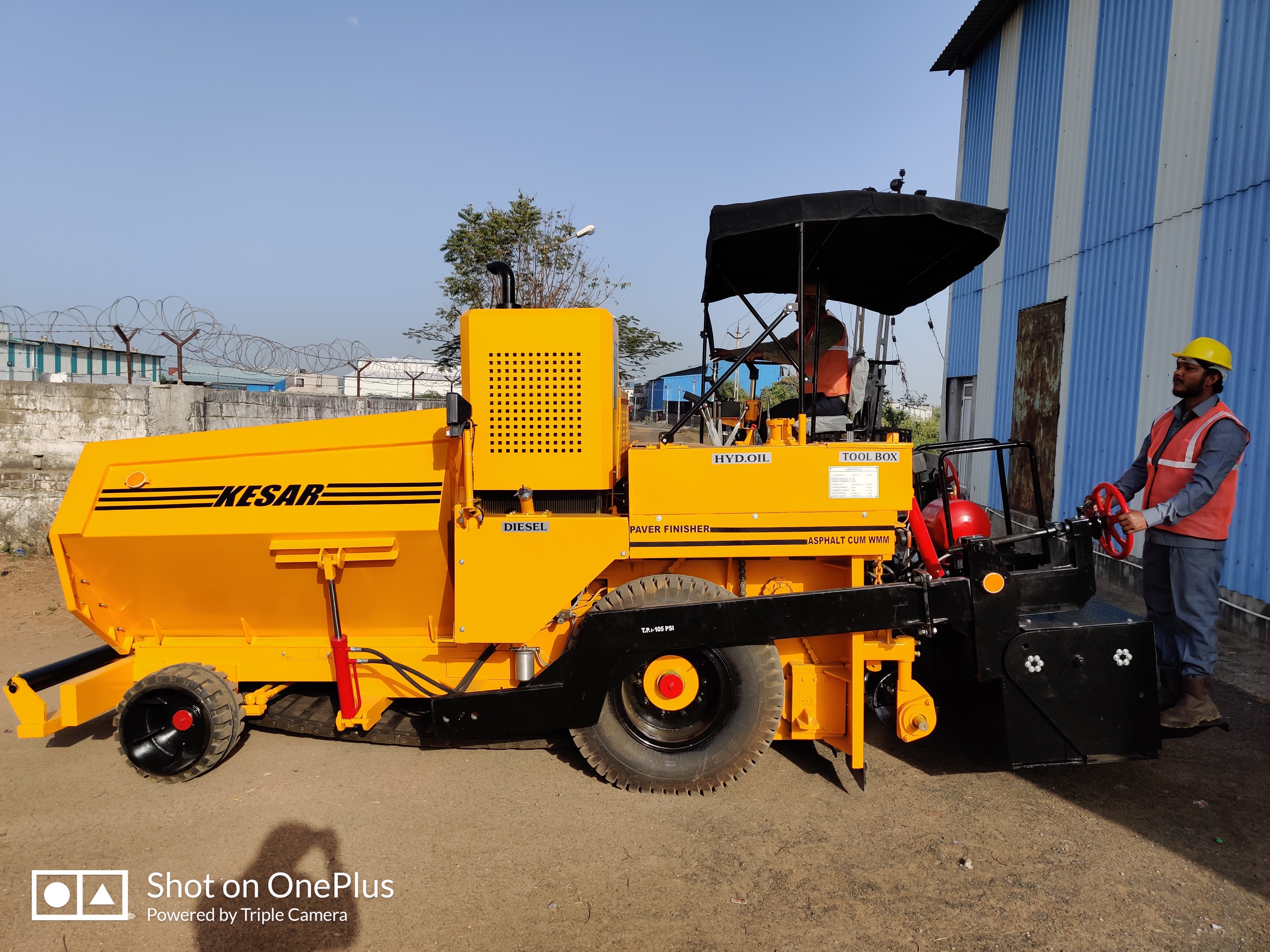 Manual Hydrostatic Sensor Paver