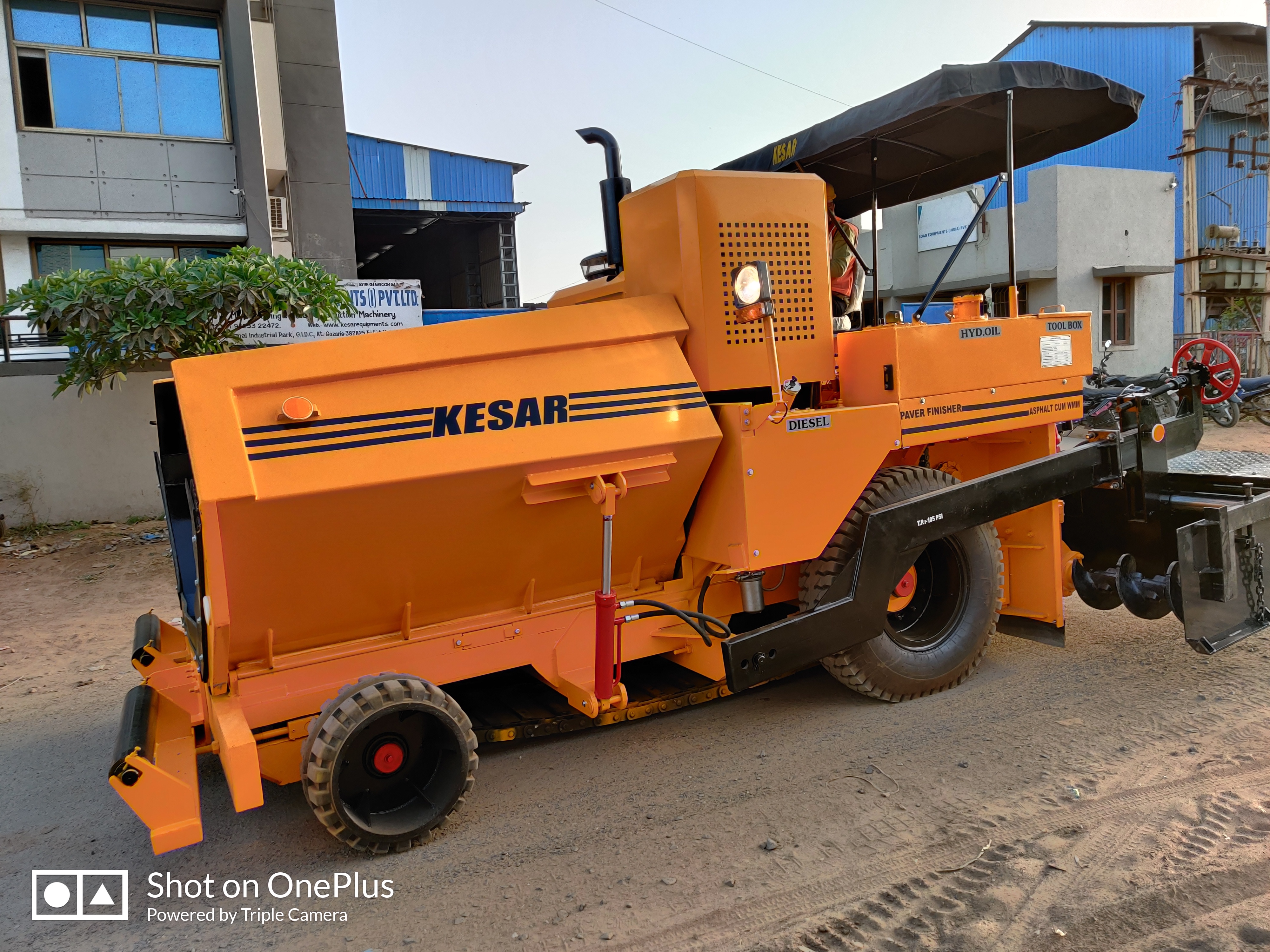 Manual Hydrostatic Sensor Paver