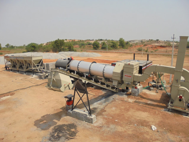 Automatic Kesar Asphalt Drum Mix Plant